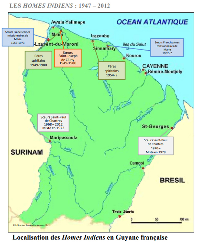 'Homes' Indiens en Guyane (1949-2012)
Keywords: guyane;guyane française;guïana;french guïana;homes indiens;indian boarding schools