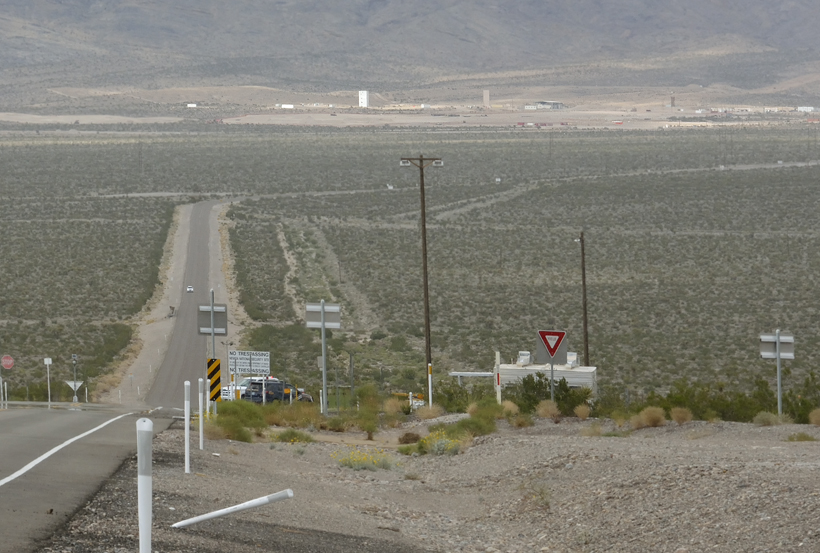 Mercury, Nevada, site de tests atomiques de 1951 à 1992, septembre 2017
Keywords: Mercury Nevada;site d&#039;essais nucléaires;essais nucléaires dans le Nevada;essais nucléaires en territoire Shoshone;photo Christine Prat