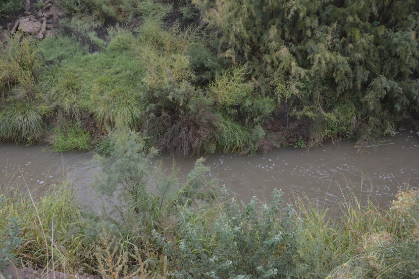 La rivière Pecos dont l'eau alcaline était inbuvable et inutilisable pour l'irrigation
Keywords: hwéeldi;Fort Sumner;Bosque Redondo;Longue Marche des Navajo;photo Christine Prat;christine prat photography