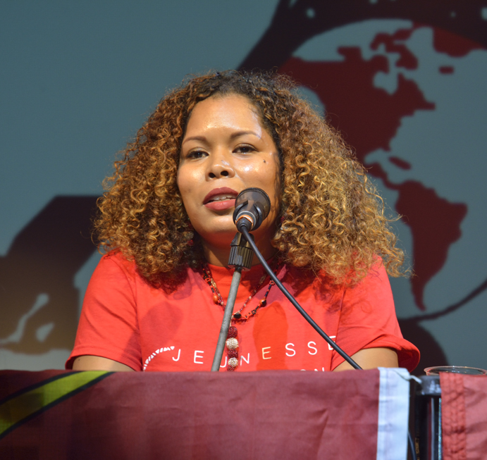 37e Journée de Solidarité, 14 octobre 2017
Vanessa Joseph, Jeunesse Autochtone de Guyane Française
