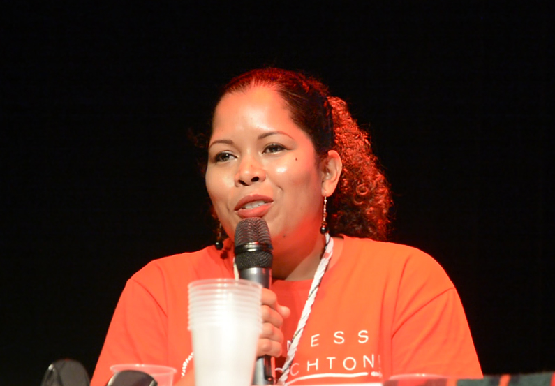 Vanessa Joseph, Jeunesse Autochtone de Guyane, 2018
40e anniversaire du CSIA, 50e anniversaire de l'AIM
